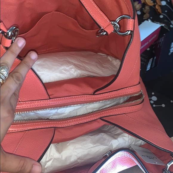 Coach In Handbag bundle Fussia Pink Color - Picture 13 of 16